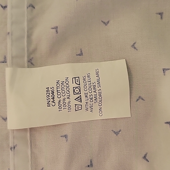 Children's PLACE Boy's print poplin button down shirt, Short Sleeve, Size 7/8 MM - Picture 3 of 5